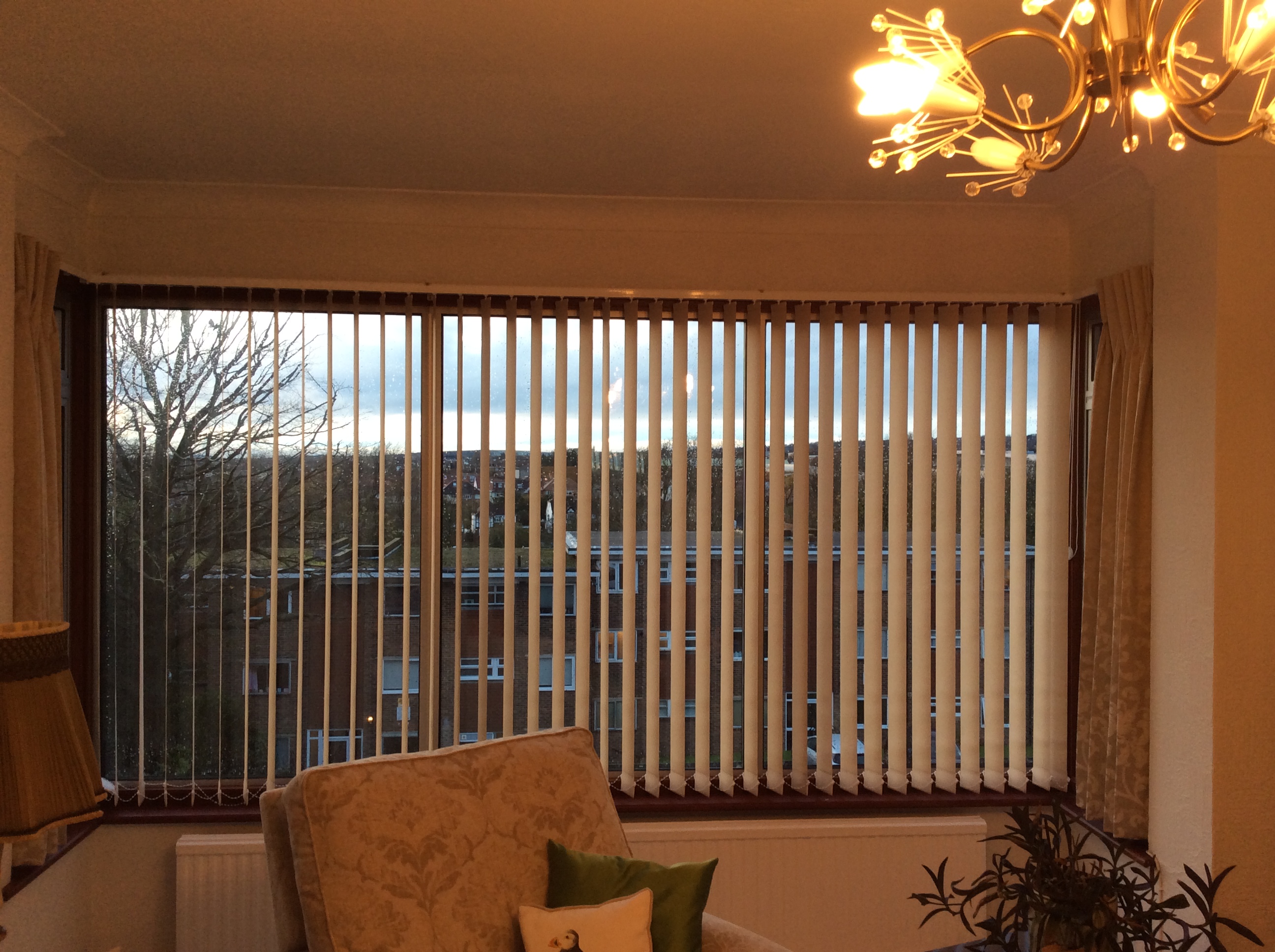 Vertical blinds The Curtain Brighton & Hove